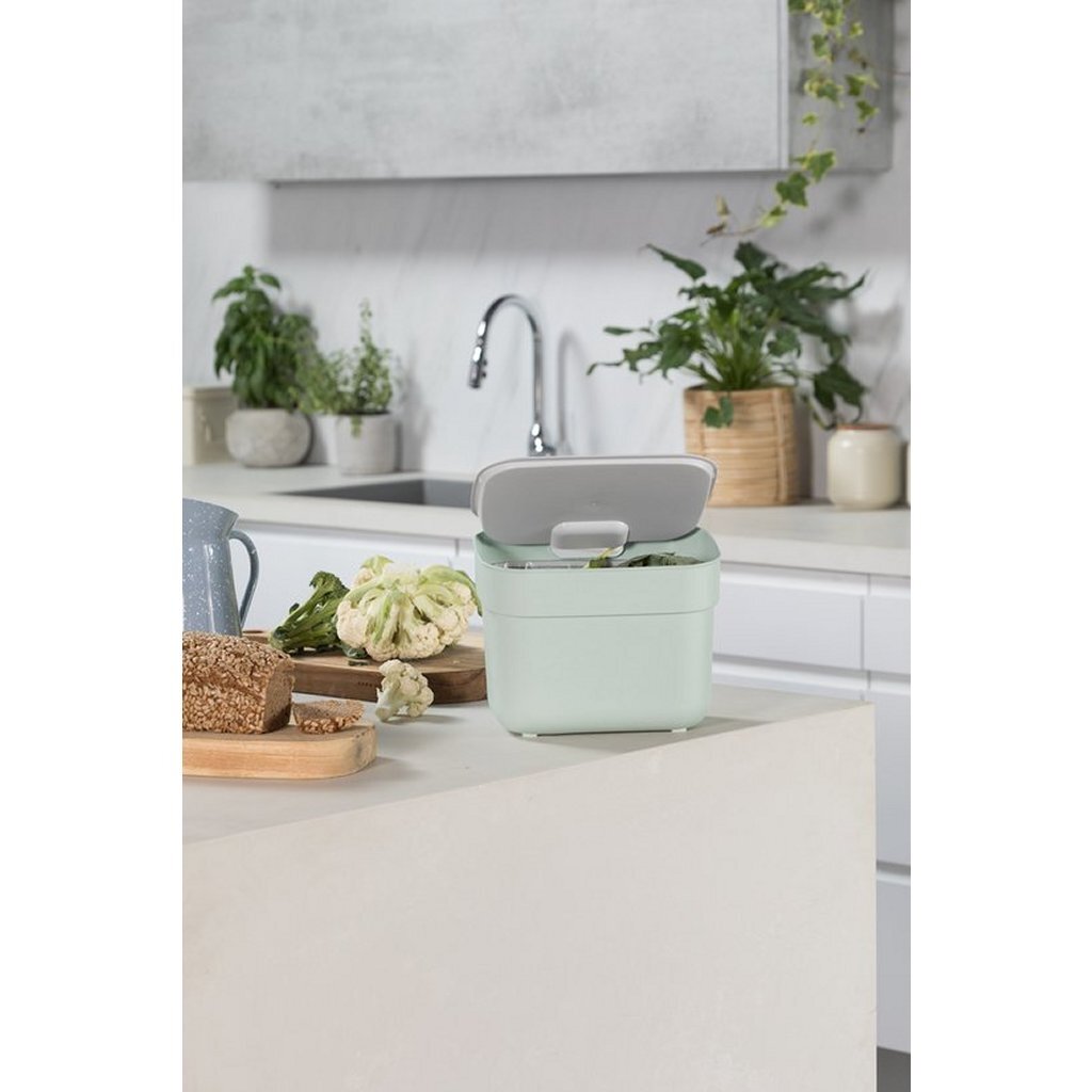 Curver Ready To Collect Gft Prullenbak 5L Groen/Grijs