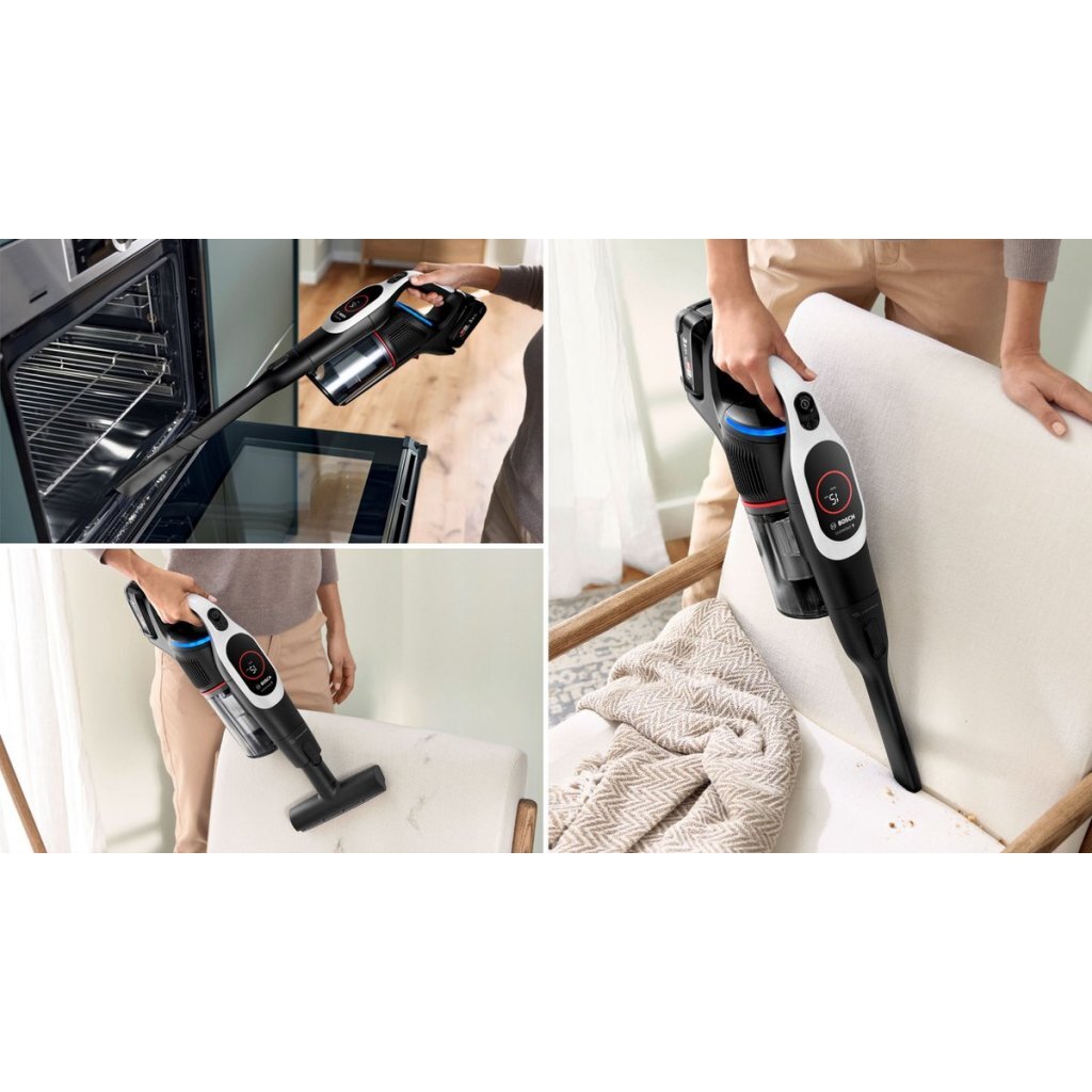 Bosch Bbs931Wba Unlimited 9 Accu Steelstofzuiger Antraciet/Wit