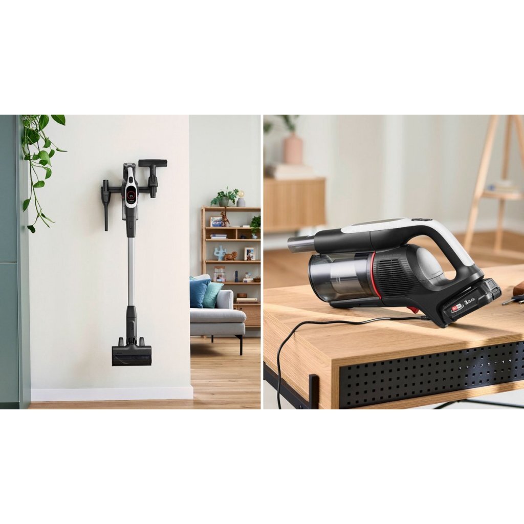 Bosch Bbs931Wba Unlimited 9 Accu Steelstofzuiger Antraciet/Wit