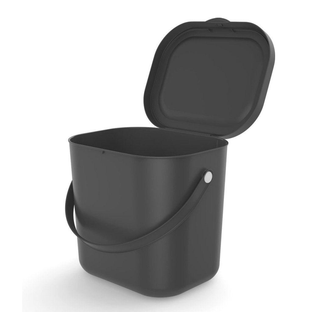 Rotho Albula Afvalbakje 6L Antraciet