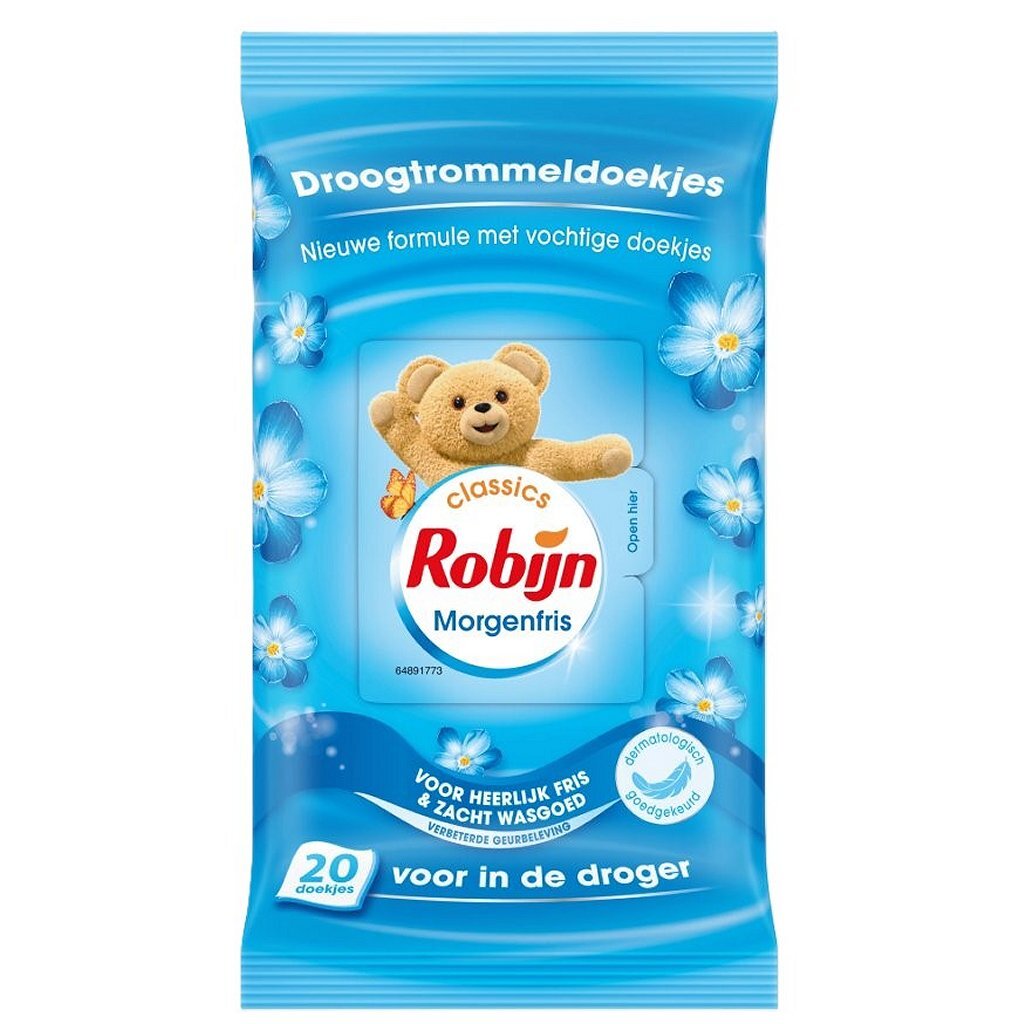 Overige Merken Robijn Morgenfris Droogtrommeldoekjes 20 Stuks