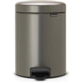 Brabantia Newicon Pedaalemmer 5L Platinum