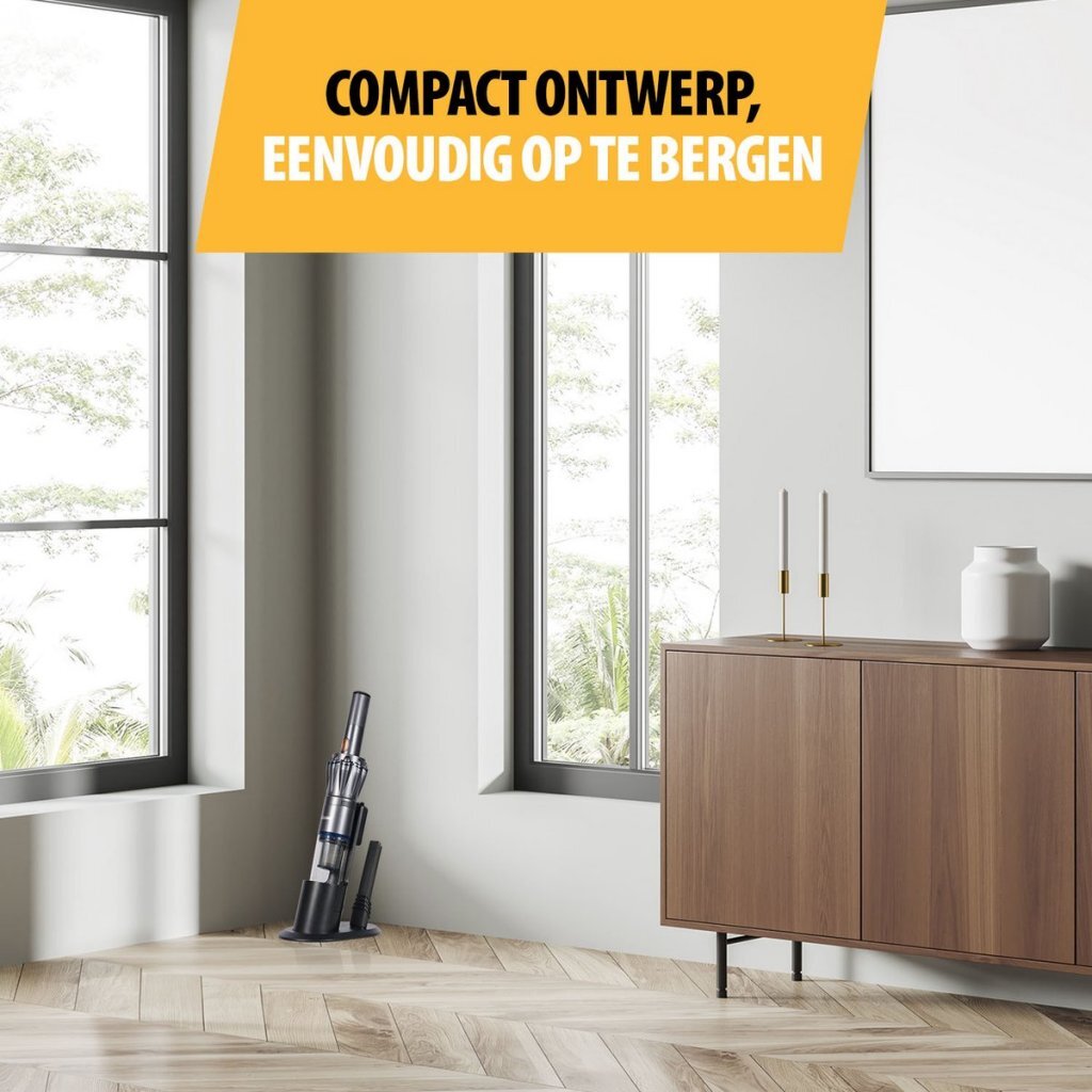 Tristar Kr-3160 Kruimelzuiger Met Docking Station Zwart