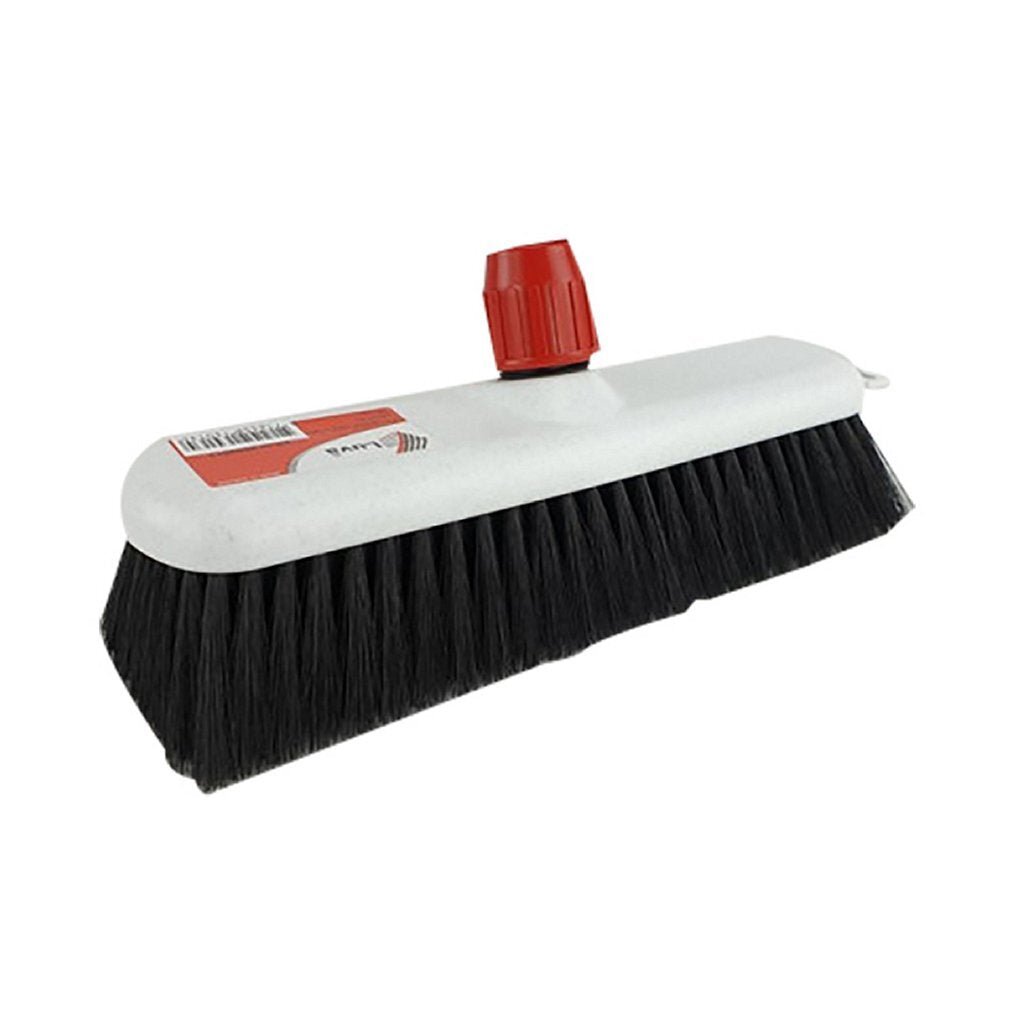 Basic Luva Zaalveger Met Steelhouder 30 Cm Wit/Zwart