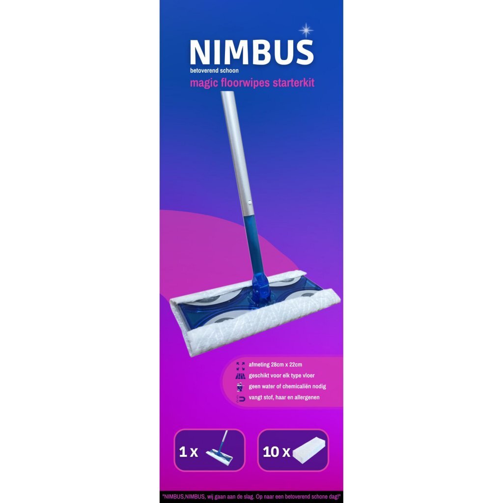 Overige Merken Nimbus Magic Vloerwisser Starterkit