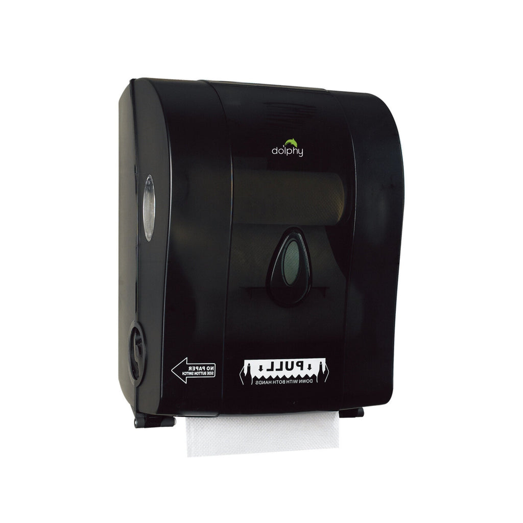 Semi-Autocut Paper Towel Dispenser-Black